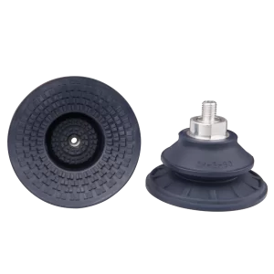 Bellows vacuum cup diam. 83 mm (1.5 bellows) NBR blue, with fitting M10-male