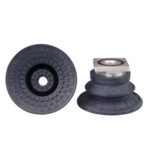 Bellows vacuum cup diam. 63 mm (1.5 bellows) NBR blue, with R-Adapt