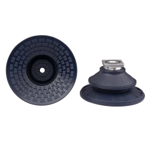 Bellows vacuum cup diam. 103 mm (1.5 bellows) NBR blue, with R-Adapt