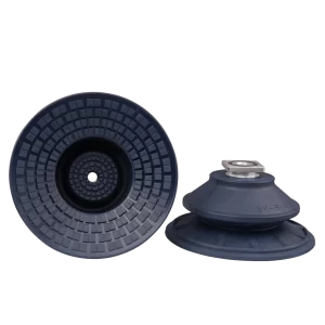 Bellows vacuum cup diam. 128 mm (1.5 bellows) NBR blue, with R-Adapt