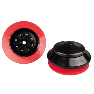 Bellows vacuum cup Ø 160 mm (1.5 bellows) Varioflex® 30°/60°, with fitting G3/8-female