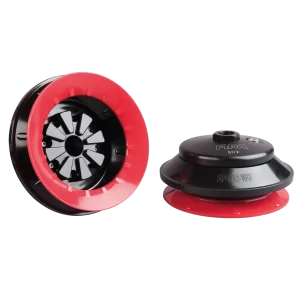 Bellows vacuum cup Ø 160 mm (1.5 bellows) Varioflex® 30°/60°, with Fitting G1-2-female