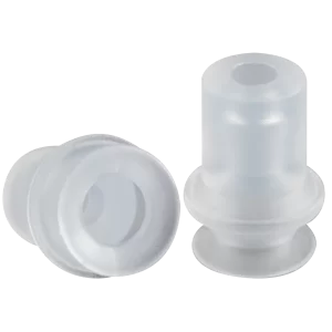 Bellows vacuum cup diam. 11 mm (1.5 bellows) silicone transparent