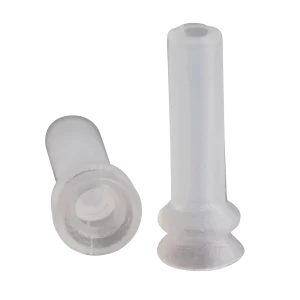Bellows vacuum cup diam. 5 mm (1.5 bellows) silicone transparent