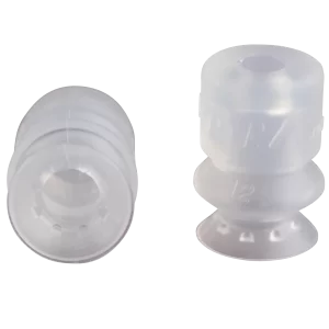 Bellows vacuum cup diam. 10 mm (1.5 bellows) silicone transparent