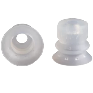 Bellows vacuum cup diam. 20 mm (1.5 bellows) silicone transparent