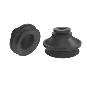Bellows vacuum cup diam. 43 mm (1.5 bellows) CR black