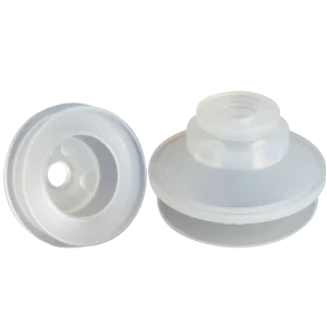 Bellows vacuum cup diam. 53 mm (1.5 bellows) silicone transparent