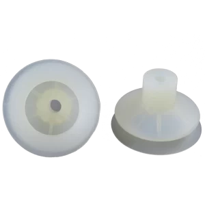 Bellows vacuum cup diam. 75 mm (1.5 bellows) silicone transparent