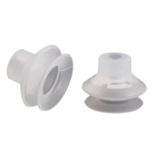 Bellows vacuum cup diam. 33 mm (1,5 bellows) Silicone transparent