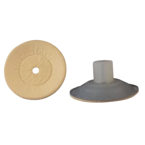 vacuum cup with felt coating diam. 70 mm silicone