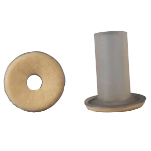 vacuum cup with felt coating diam. 25 mm silicone