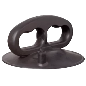 Hand gripper diam. 82 mm vinyl black