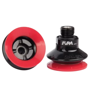 Bellows vacuum cup Ø 37 mm (1.5 bellows) Varioflex® 30°/60°, with Fitting G1-4-male