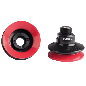 Bellows vacuum cup Ø 53 mm (1.5 bellows) Varioflex® 30°/60°, with fitting G3/8-male