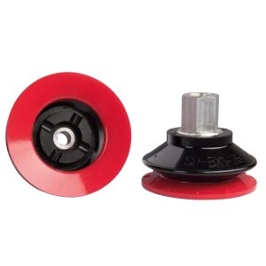 Bellows vacuum cup Ø 75 mm (1.5 bellows) Varioflex® 30°/60°, with fitting G3/8-female