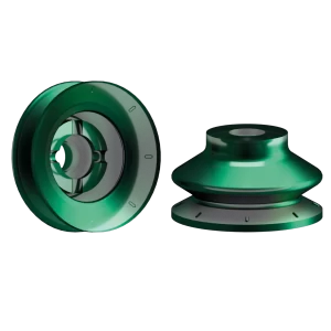 Bellows vacuum cup Ø 37 mm (1.5 bellows) Monoflex  green 50°