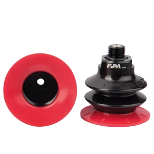 Bellows vacuum cup Ø 53 mm (2.5 bellows) Varioflex® 30°/60°, with Fitting G1-4-male