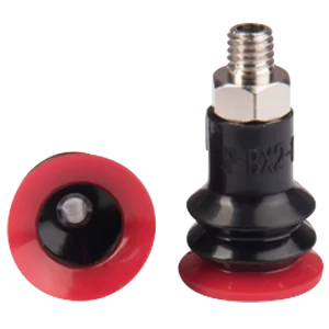 Bellows vacuum cup Ø 16 mm (2.5 bellows) Varioflex® 30°/60°, with fitting M5-male