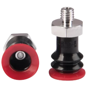 Bellows vacuum cup Ø 16 mm (2.5 bellows) Varioflex® 30°/60°, with fitting M6-male