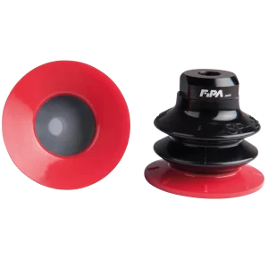 Bellows vacuum cup Ø 53 mm (2.5 bellows) Varioflex® 30°/60°, with fitting G1-8-female