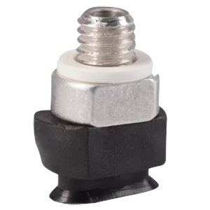 Oval vacuum cup 10x5 mm NBR black