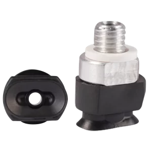 Oval vacuum cup 10x6 mm NBR black