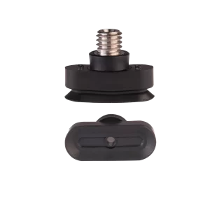 Oval vacuum cup 20x8 mm NBR black