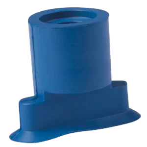 Oval vacuum cup 15x5 mm Thermalon® blue