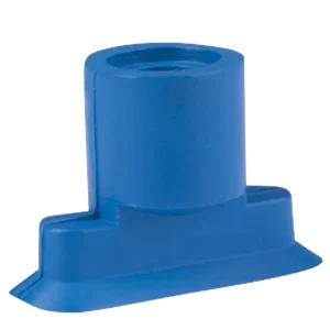 Oval vacuum cup 18x6 mm Thermalon® blue