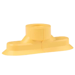 Oval vacuum cup 36x12 mm HNBR yellow