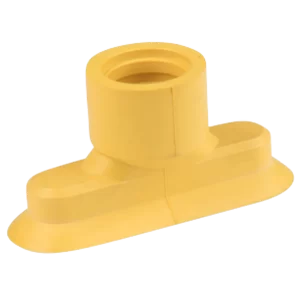 Oval vacuum cup 45x15 mm HNBR yellow