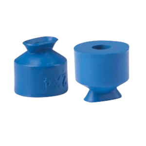 Oval vacuum cup 4x2 mm Thermalon® blue