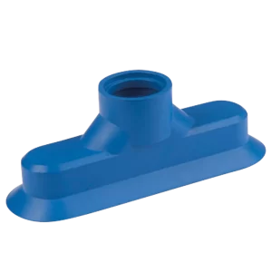Oval vacuum cup 60x20 mm Thermalon® blue