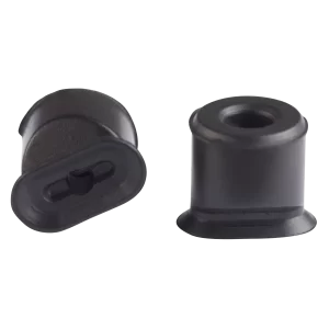 Oval vacuum cup 7x4 mm NBR black