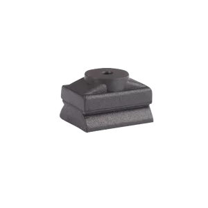 Oval vacuum cup 12x9 mm NBR black