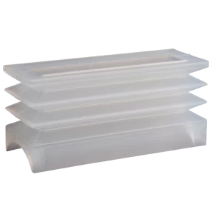 Bellows vacuum cup 79x29 mm (2.5 bellows) silicone transparent