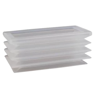 Bellows vacuum cup 80x40 mm (3.5 bellows) silicone transparent