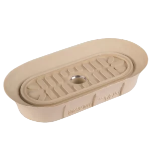 Oval vacuum cup 120x65 mm NR beige