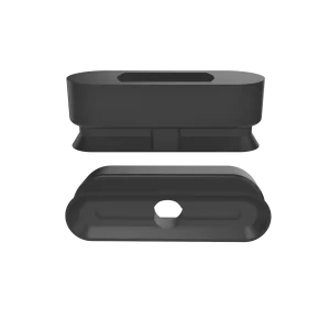 Oval vacuum cup 20x5 mm NBR black