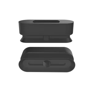 Oval vacuum cup 20x6 mm NBR black